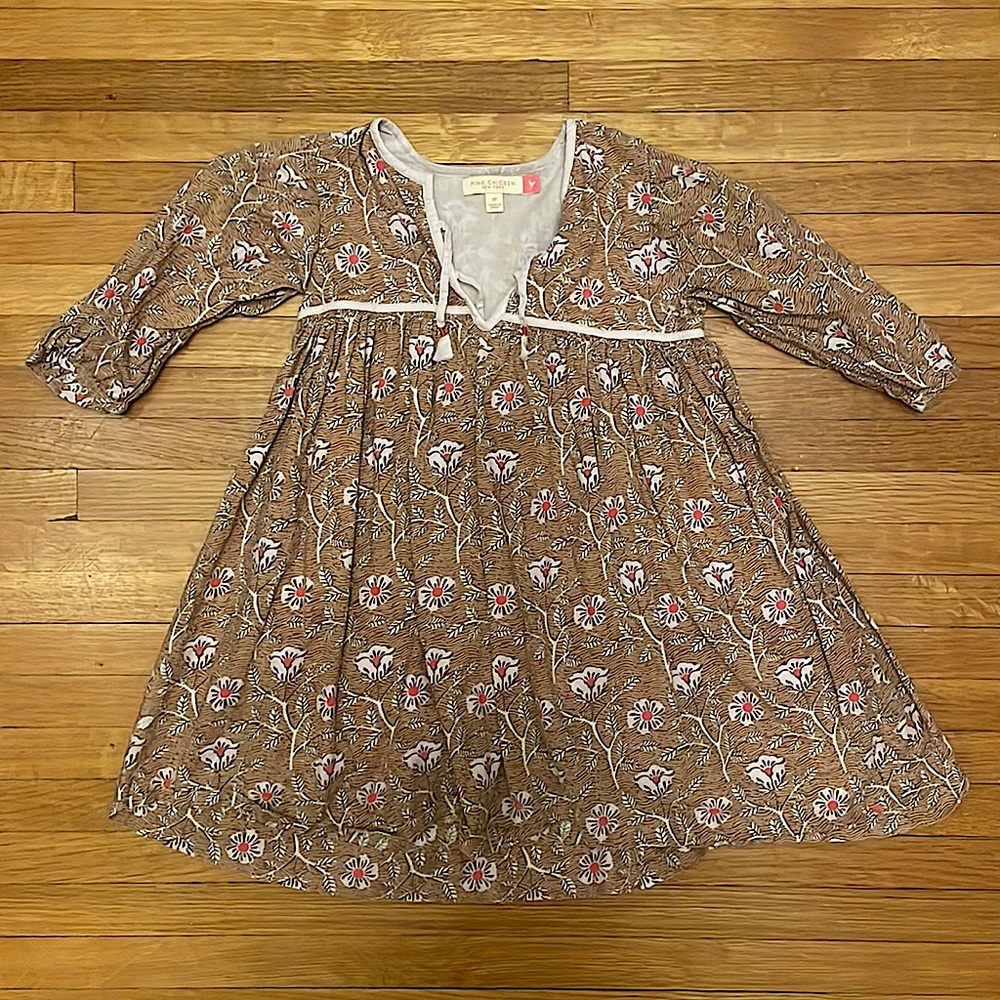 PINK CHICKEN bohemian peasant dress size 4